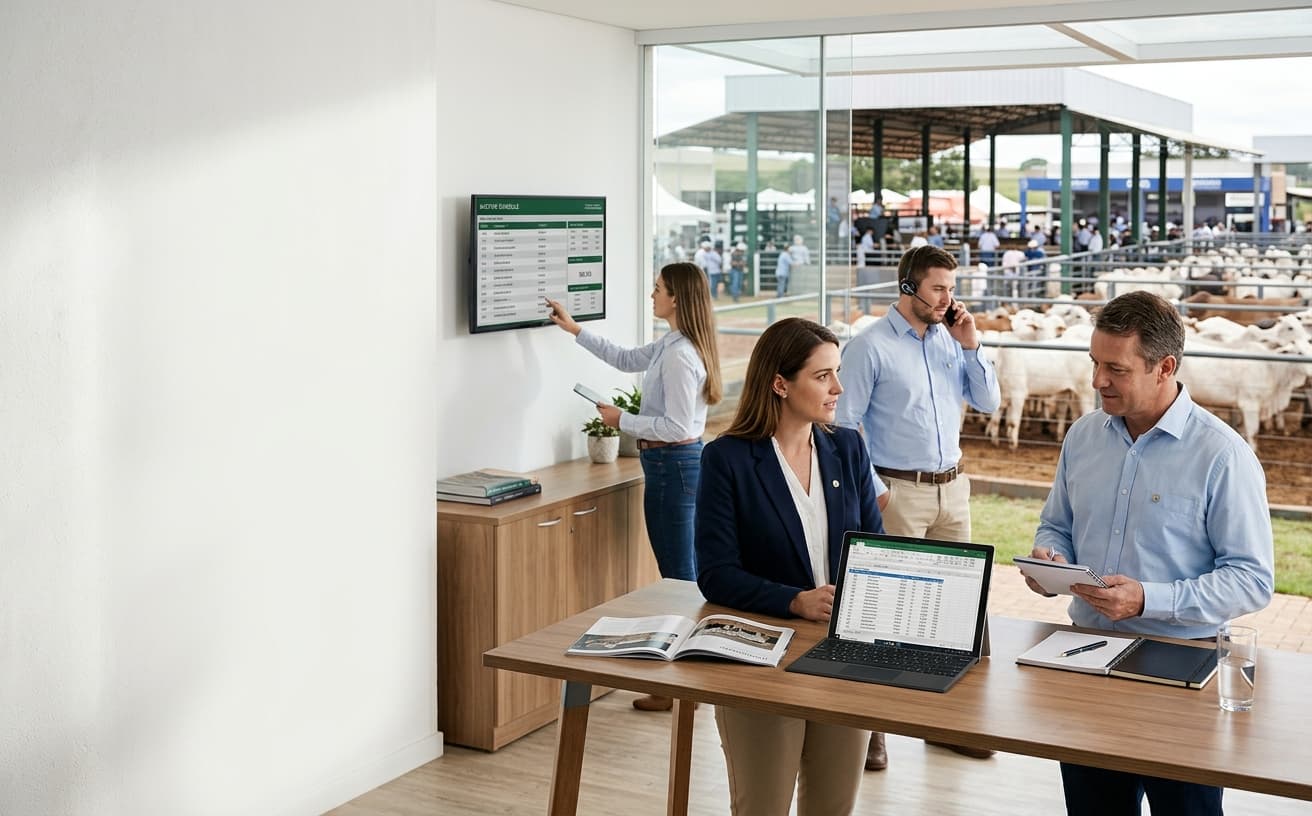 Assessorias e Leilões Pecuários